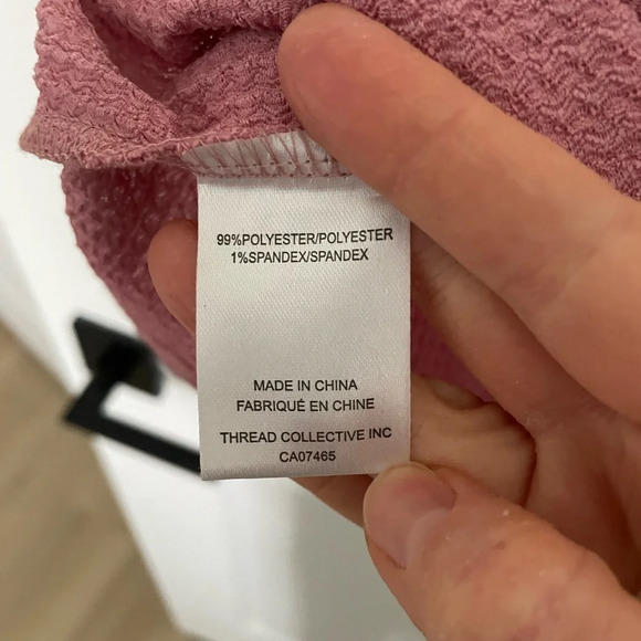 Mexx Puff Long Sleeve Pink Blouse - Picture 5 of 6